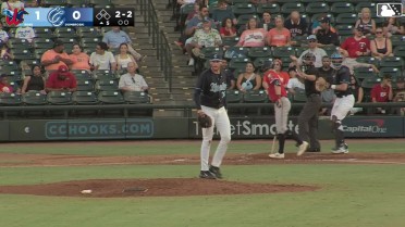 Trey Dombroski's sixth strikeout