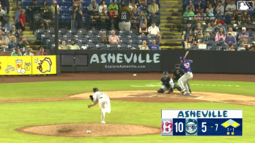 John Smith III doubles (1) on a sharp line drive to left fielder DJ Newman. Eddinson Paulino scores. Trey Snyder to 3rd.