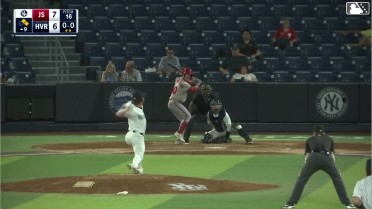 Nikau Pouaka-Grego singles on a line drive to left fielder Wilson Rodriguez. Manolfi Jimenez scores. Luke Davis to 3rd.