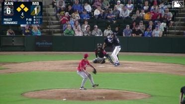 Alexis Hernandez grounds into a double play, shortstop Javier Mogollon to second baseman Bryce Eblin to first baseman Arxy Hernandez. Jose Escobar out at 2nd. Alexis Hernandez out at 1st.