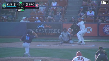 Jacob Humphrey singles on a ground ball to center fielder Jonny Farmelo. Tanner Thach scores.