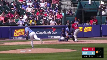 Grant Rogers In play, no out to Romy Gonzalez