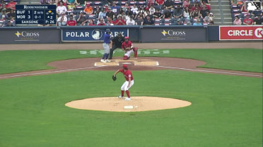 Michael Sansone In play, run(s) to Carlos Mendoza
