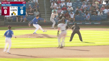 Blake Wolters In play, run(s) to Tayden Hall