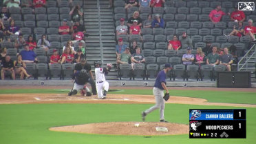 Shane Murphy records his seventh whiff of the game