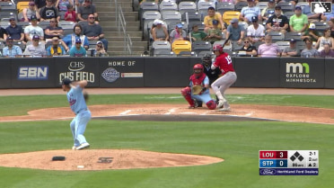 Edwin Arroyo homers (13) on a fly ball to center field.