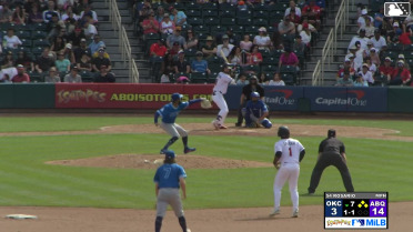 Jerming Rosario In play, run(s) to Sterlin Thompson