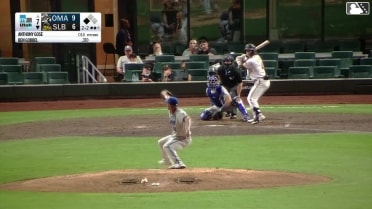 Ben Gobbel homers (6) on a fly ball to left center field. Nelson Rada scores.