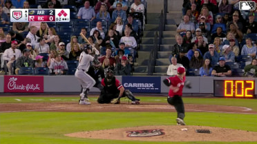 Logan Martin In play, run(s) to Jake Fox