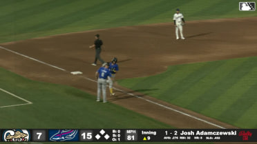 Josh Adamczewski's 18th homer of the season