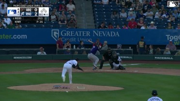 Roc Riggio homers (5) on a fly ball to right field.