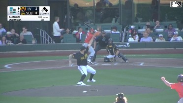 Cade Marlowe homers (7) on a fly ball to right field. Drew Swift scores. Michael Stefanic scores.