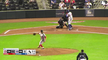 Alex Ramírez singles on a ground ball to left fielder Jay Allen II. Devin Ortiz scores. Ed Howard to 2nd.