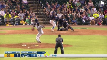 Cesar De Jesus In play, run(s) to Camden Johnson