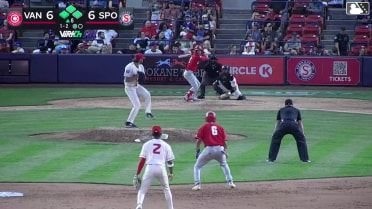 Sam Shaw grounds into a double play, second baseman Roynier Hernandez to shortstop Tevin Tucker to first baseman Jack O'Dowd. Alex Stone out at 2nd. Sam Shaw out at 1st.