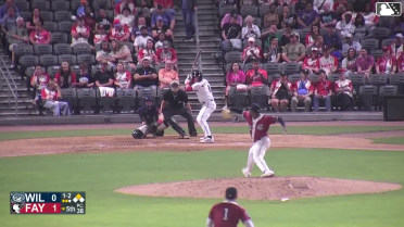 Nick Monistere singles on a sharp line drive to left fielder Nick Monile. Kevin Alvarez scores.