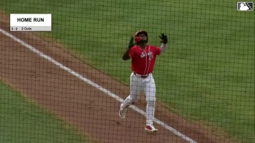Héctor Rodríguez's two-run homer