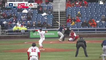 Eddie Micheletti Jr. walks. Aaron Parker scores. Cade Doughty to 3rd. Nick Goodwin to 2nd.