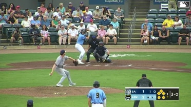 J.T. Arruda walks. Lazaro Montes scores. Caleb Cali to 3rd. Jared Sundstrom to 2nd.