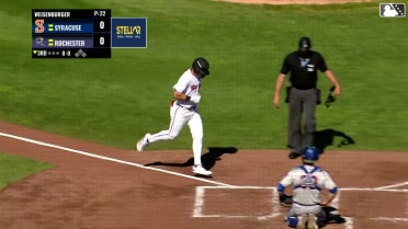 Seaver King's solo home run