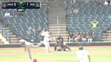Jared Dickey singles on a line drive to center fielder Druw Jones. Brayan Buelvas scores.