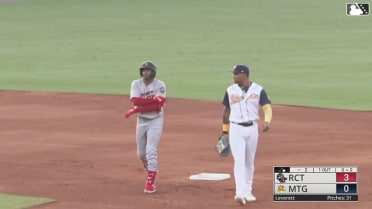 Christian Moore's RBI double