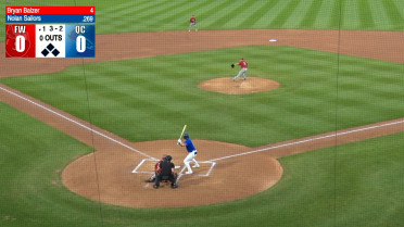 Bryan Balzer strikes out 10 in scoreless outing
