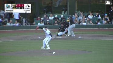 Sam Aldegheri In play, run(s) to Mason McCoy