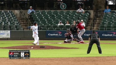 Kristian Robinson singles on a line drive to center fielder Lucas Spence. Santiago Espinal scores. Anderdson Rojas to 2nd.