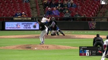 Ryan Ure In play, run(s) to Luis Castillo