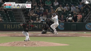 Korey Lee homers (11) on a line drive to left center field.