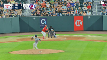 Maxwell Romero Jr. homers (11) on a line drive to right field.
