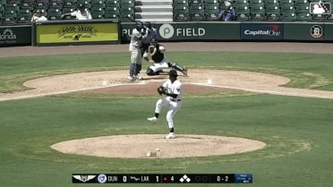 Gabriel Reyes records a career-high seventh strikeout