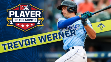 Werner Wins Carolina League Player of the Month