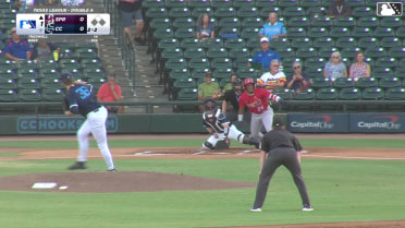 Alonzo Tredwell In play, run(s) to Jesús  Báez