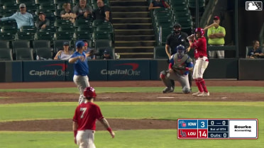 Garrett Hampson doubles (10) on a line drive to left fielder Chas McCormick. Michael Chavis scores. Austin Hendrick scores. Will Banfield to 3rd.
