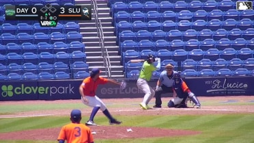 Ichiro Cano homers (3) on a fly ball to right field.