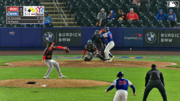 Cristian Pache singles on a line drive to left fielder Andrew Pinckney. Ryan Clifford scores. Ji Hwan Bae to 2nd.