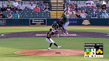 Arnaldo Lantigua singles on a line drive to right fielder Eddie King Jr. Jalen Hairston scores. Bernard Moon scores. Pablo Nunez to 3rd.