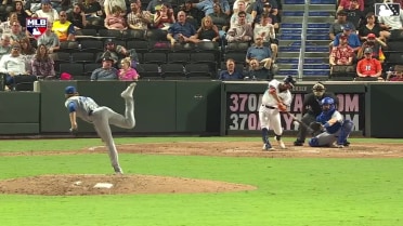 Cooper Hummel's solo home run