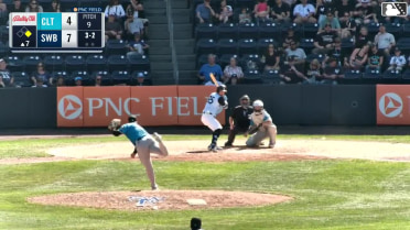 Oswaldo Cabrera homers (17) on a line drive to right field. Marco Luciano scores.