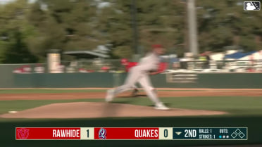 Lucas Ramirez doubles (12) on a line drive to right fielder Abdias De La Cruz. Jonny McGill scores.