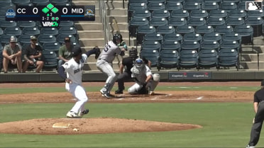Jack Moss hits a ground-rule double (3) on a line drive to left field. Alejandro Nuñez scores. Max Holy scores. Hector Salas to 3rd.