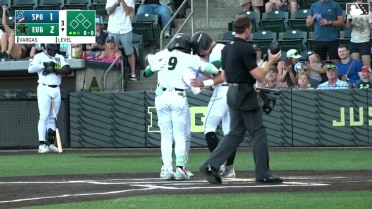 Jhonny Level's 12th homer of the year