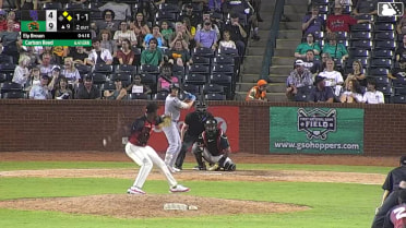 Ely Brown singles on a line drive to left fielder Josh Tate. Jackson Appel scores. Derek Cerda to 2nd.