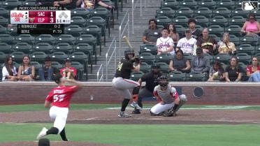Will Brennan homers (2) on a fly ball to right center field.