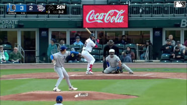 Caleb Ricketts homers (2) on a fly ball to right field.