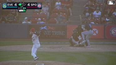 Everett Catlett In play, run(s) to Josh Caron