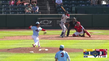 Connor Scott homers (6) on a fly ball to right center field.