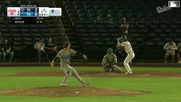 Mike Sirota launches his 12th homer of the year